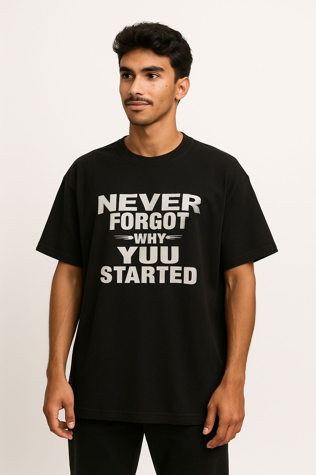 Black Oversized T-Shirt