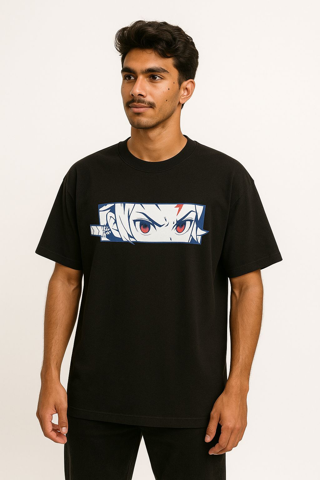 Black Oversized T-Shirt